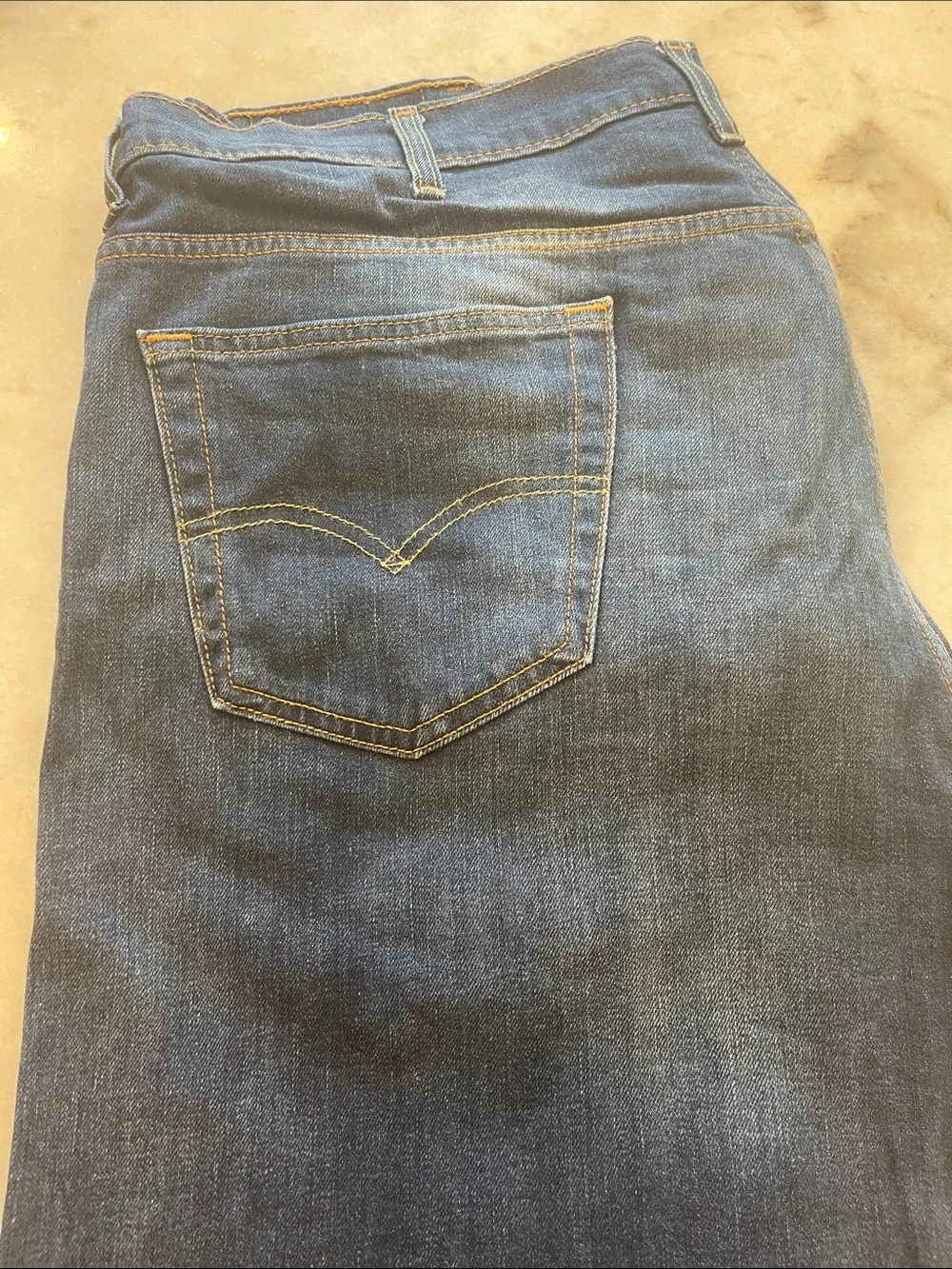 Levi's 569 Men's Indigo Straight Jeans 38x32